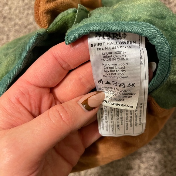 Spirit Green and Brown Dinosaur Costume for Kids - Picture 3 of 4